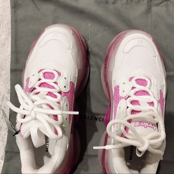NIB BALENCIAGA Triple S Clear Sole Sneakers 36 - Picture 6 of 14